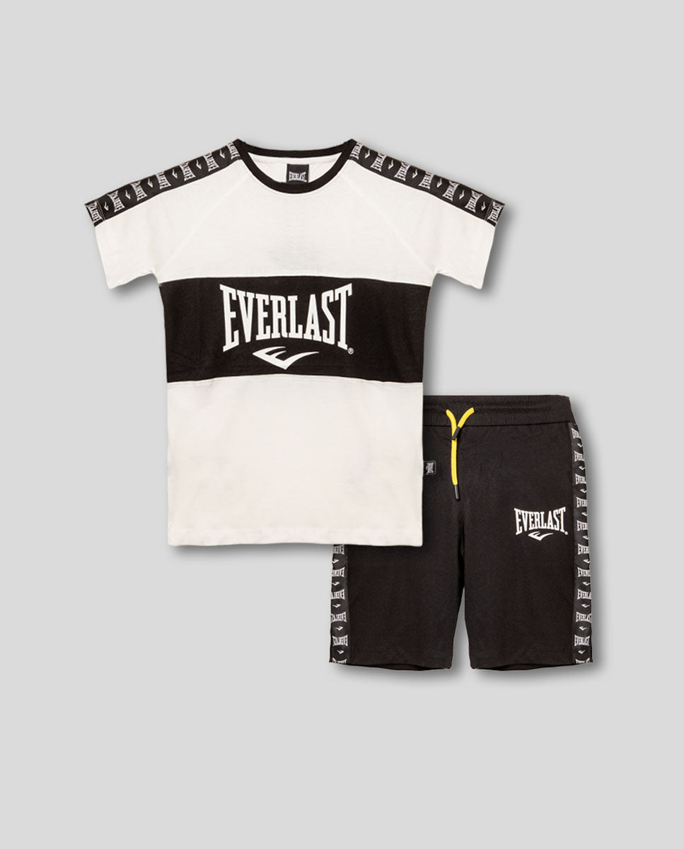 CONJUNTO BLANCO/NEGRO NIÑO